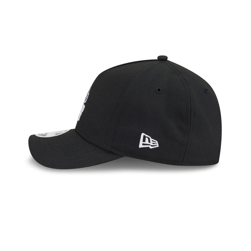 Cleveland Browns Black & White 9FORTY M-Crown A-Frame Snapback Hat