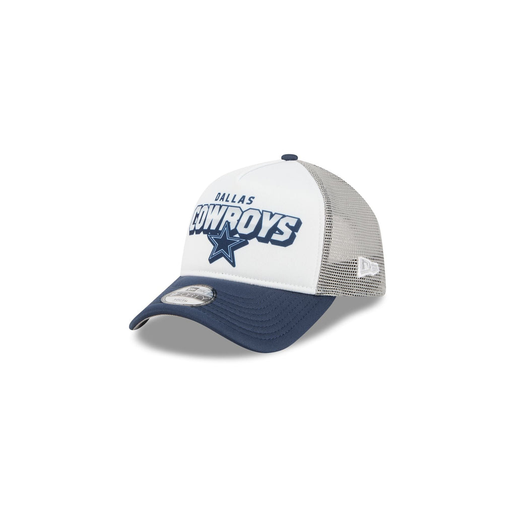 Dallas Cowboys Shine Kids 9FORTY A-Frame Trucker Hat