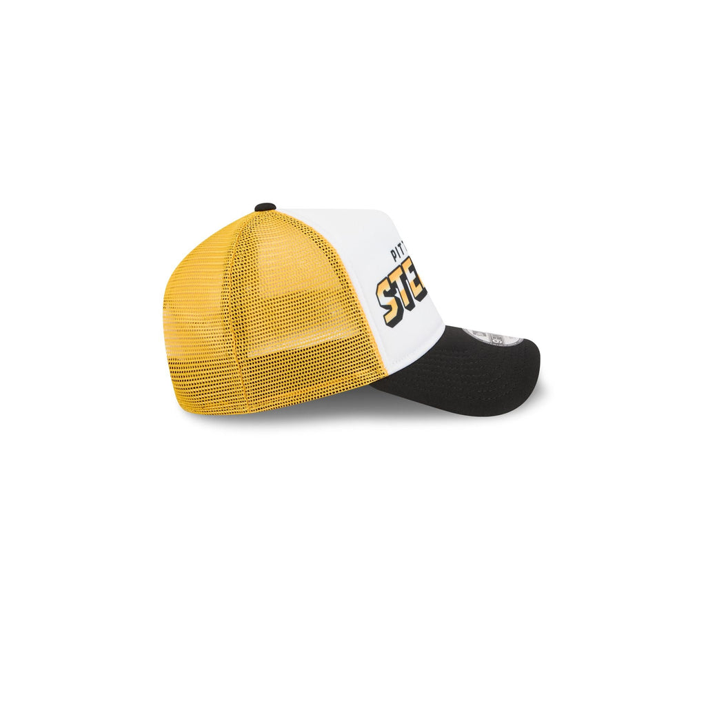 Pittsburgh Steelers Shine Kids 9FORTY A-Frame Trucker Hat
