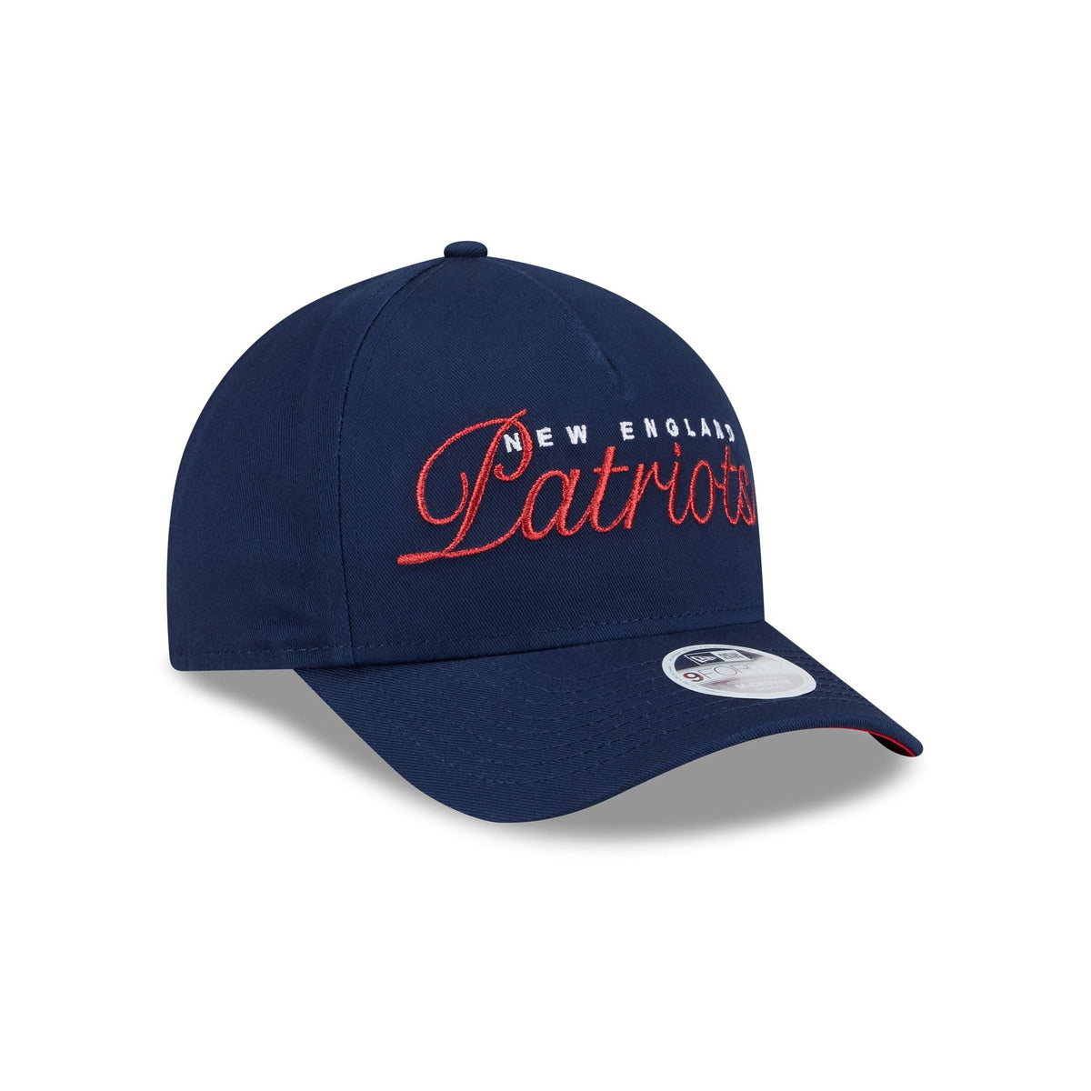 New England Patriots Metallic Women's 9FORTY M-Crown A-Frame Snapback Hat