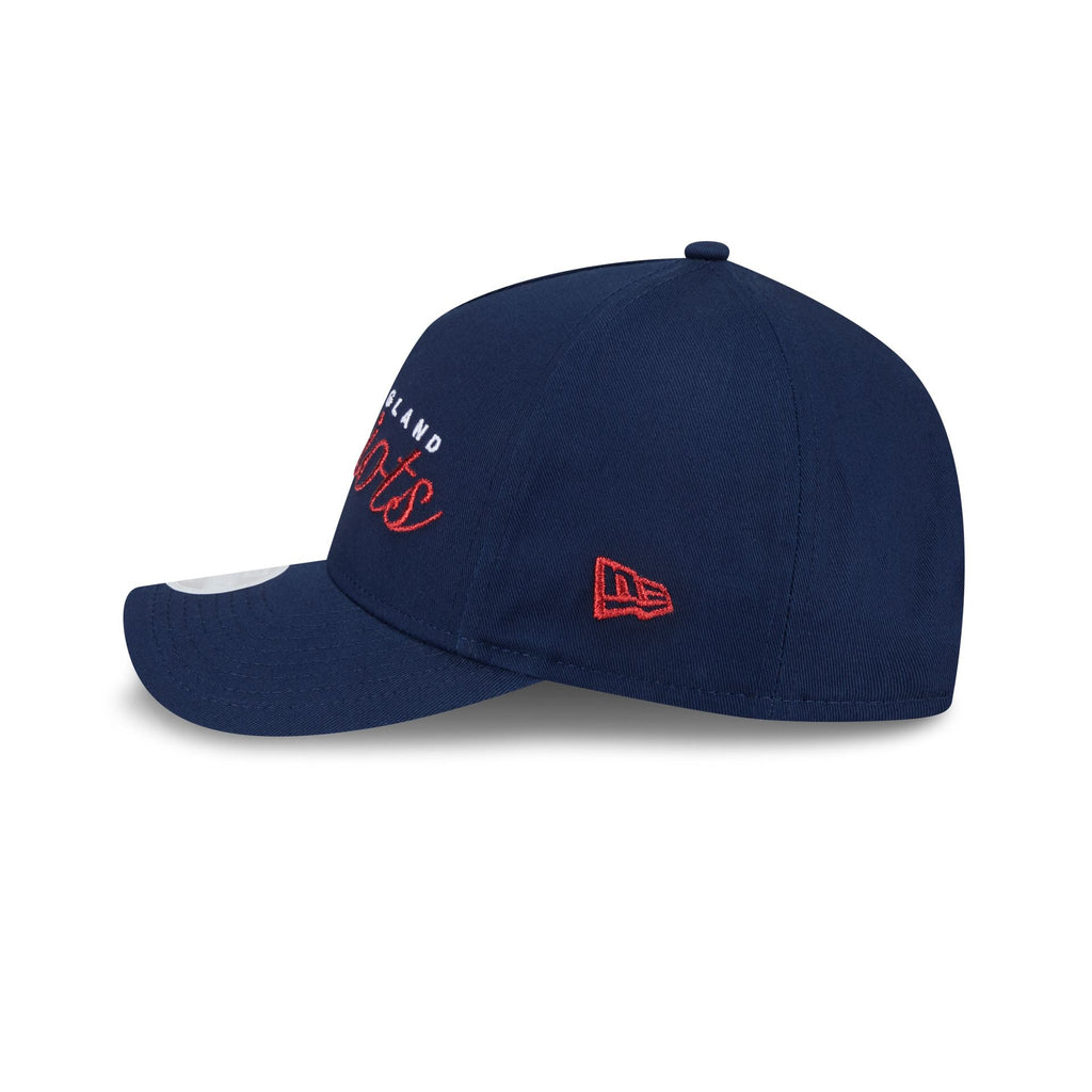 New England Patriots Metallic Women's 9FORTY M-Crown A-Frame Snapback Hat