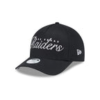 Las Vegas Raiders Metallic Women's 9FORTY M-Crown A-Frame Snapback Hat