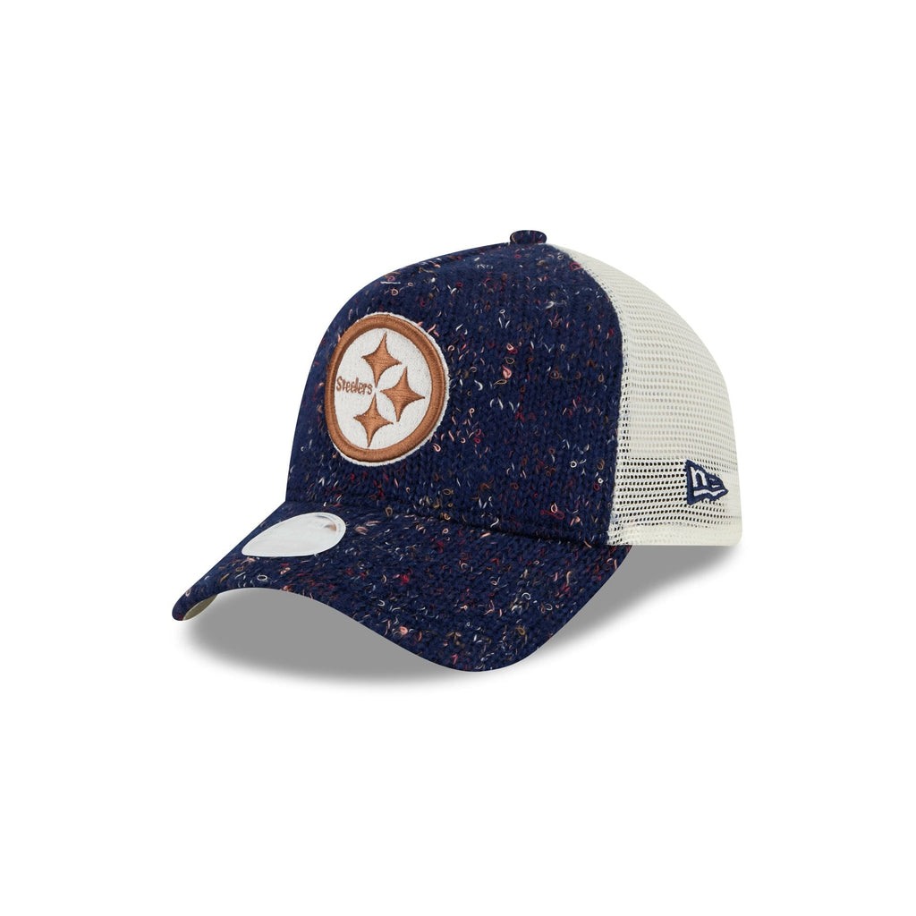 Pittsburgh Steelers Knit Women's 9FORTY A-Frame Trucker Hat