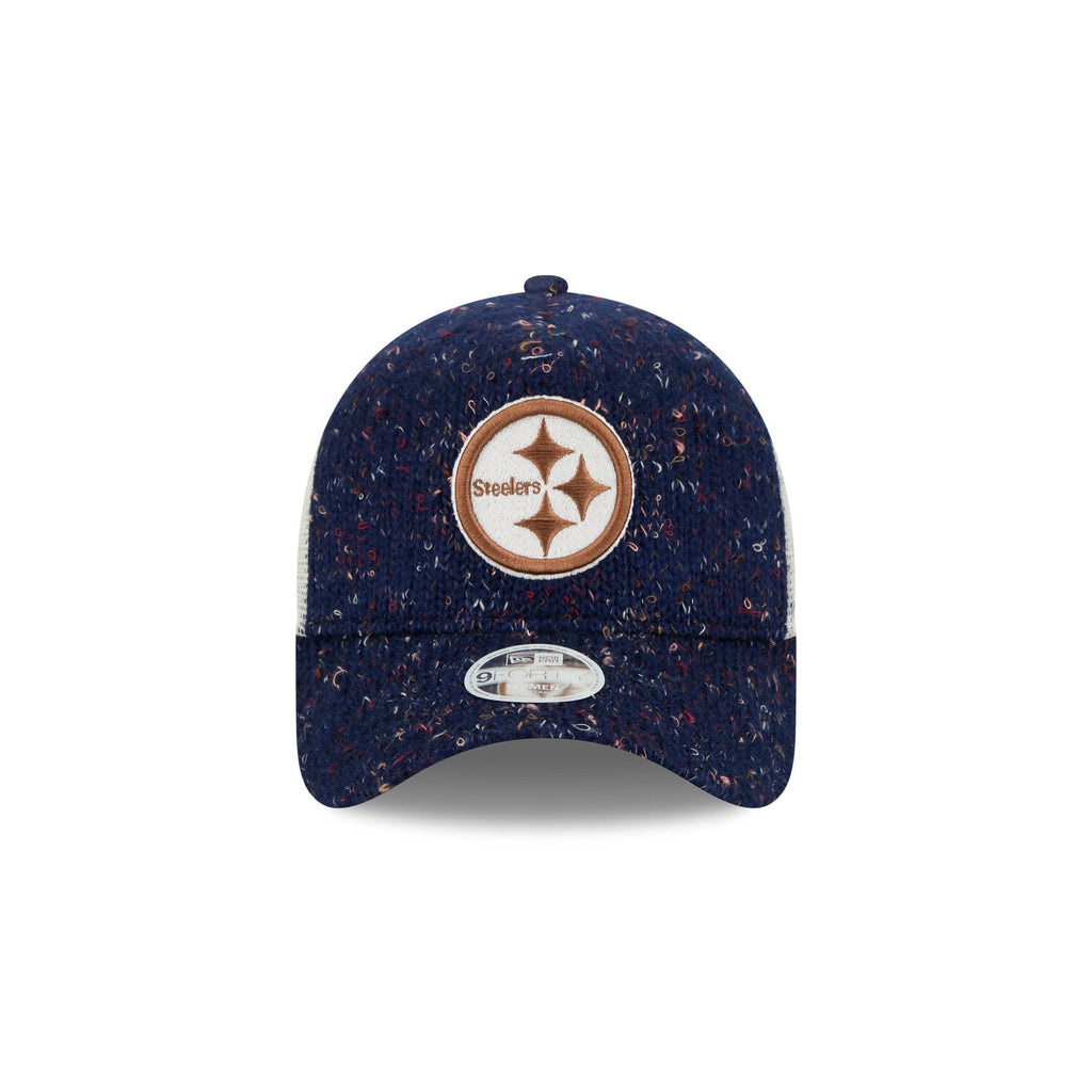 Pittsburgh Steelers Knit Women's 9FORTY A-Frame Trucker Hat