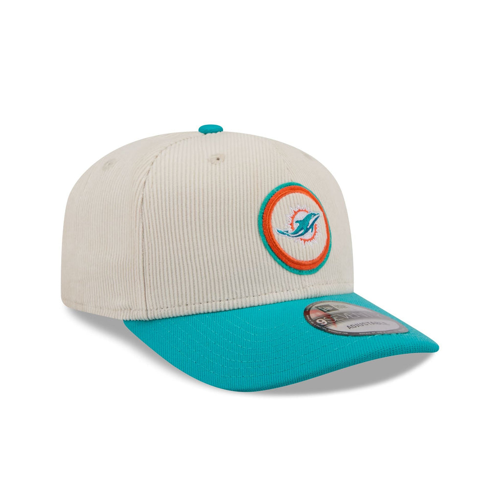 Miami Dolphins Loyal Corduroy 9SEVENTY Stretch-Snap Hat