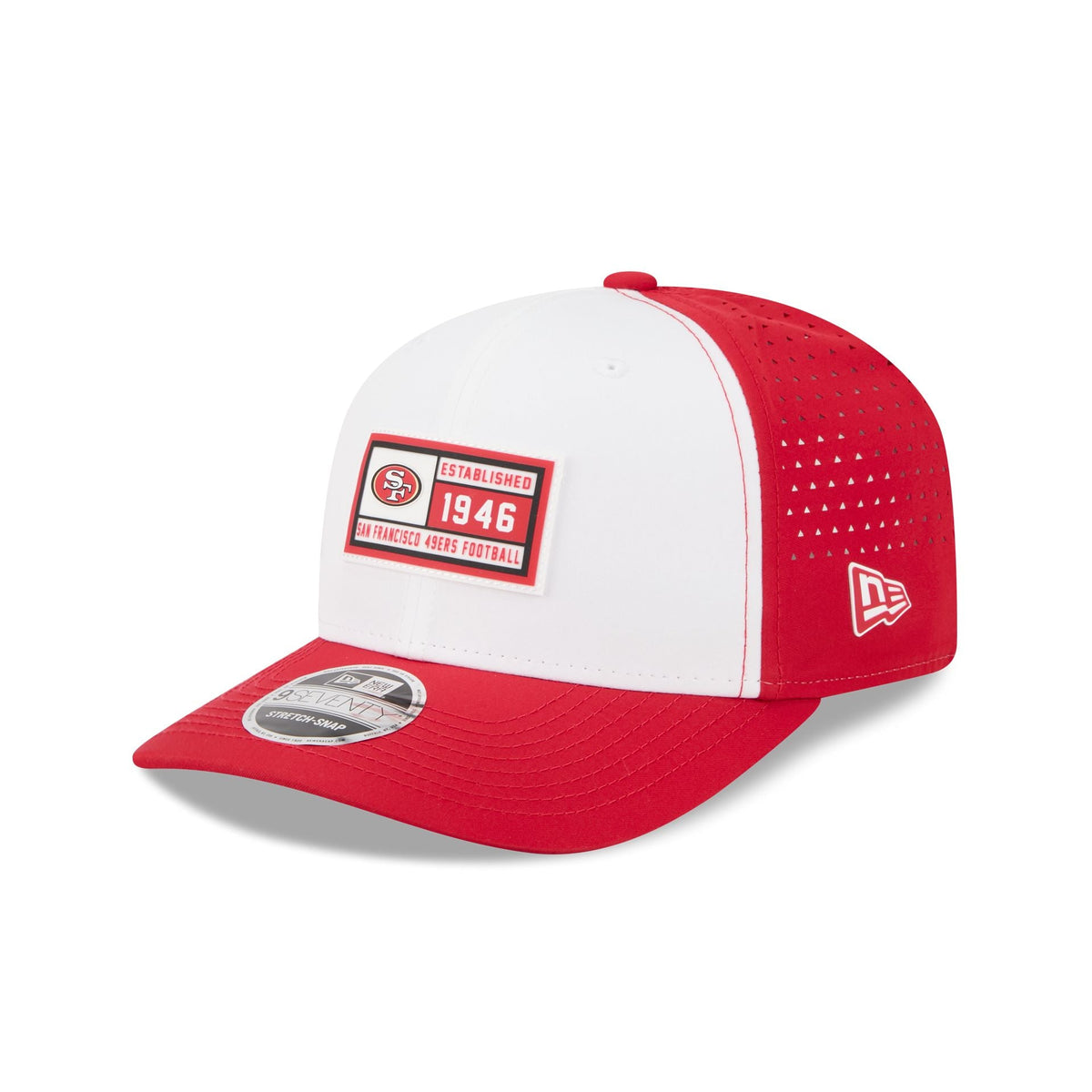 San Francisco 49ers Est. Patch 9SEVENTY Stretch-Snap Hat