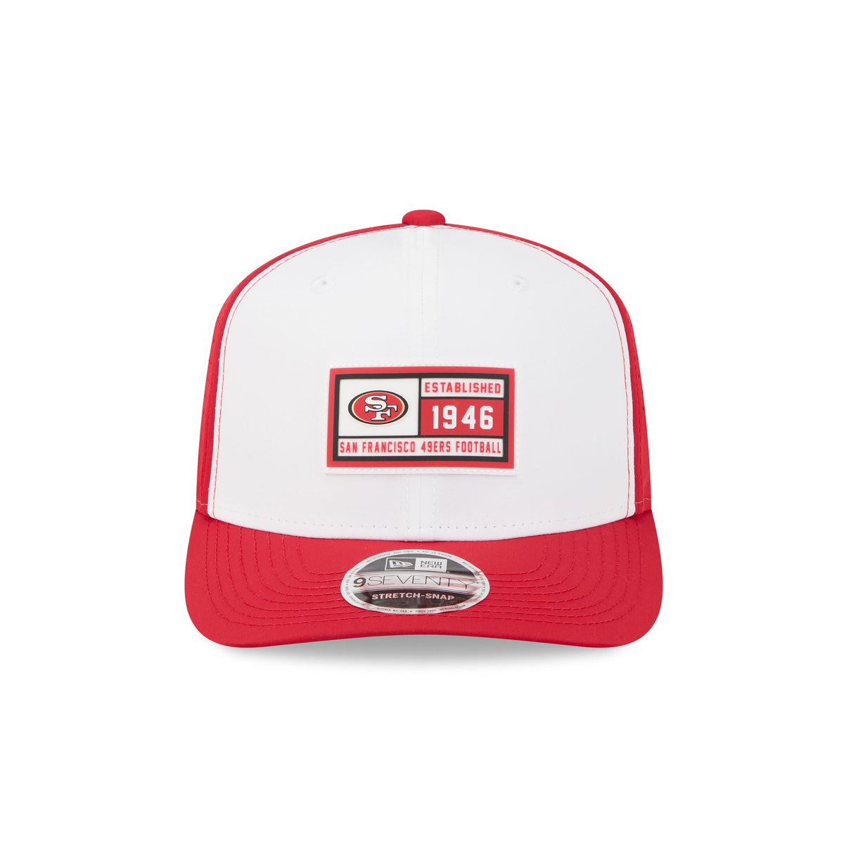 San Francisco 49ers Est. Patch 9SEVENTY Stretch-Snap Hat
