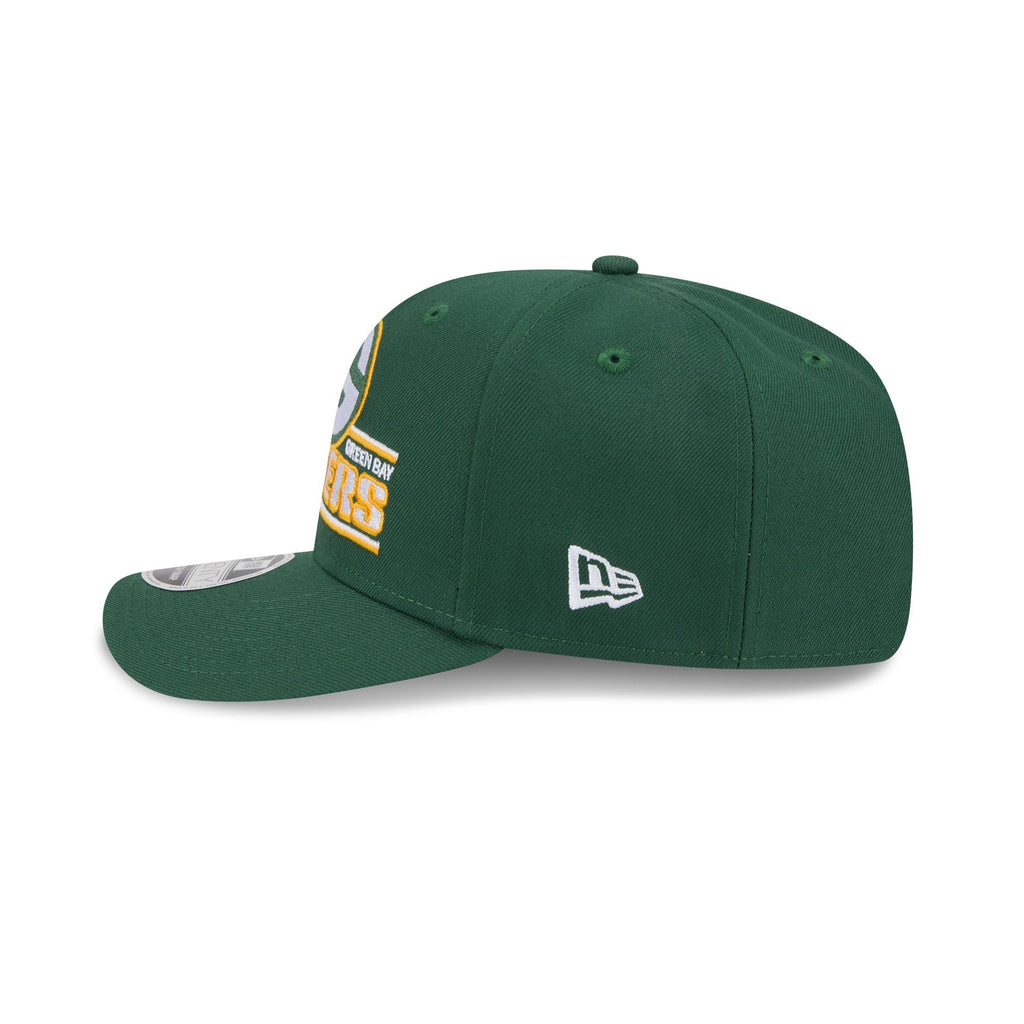 Green Bay Packers Stated 9SEVENTY Stretch-Snap Hat