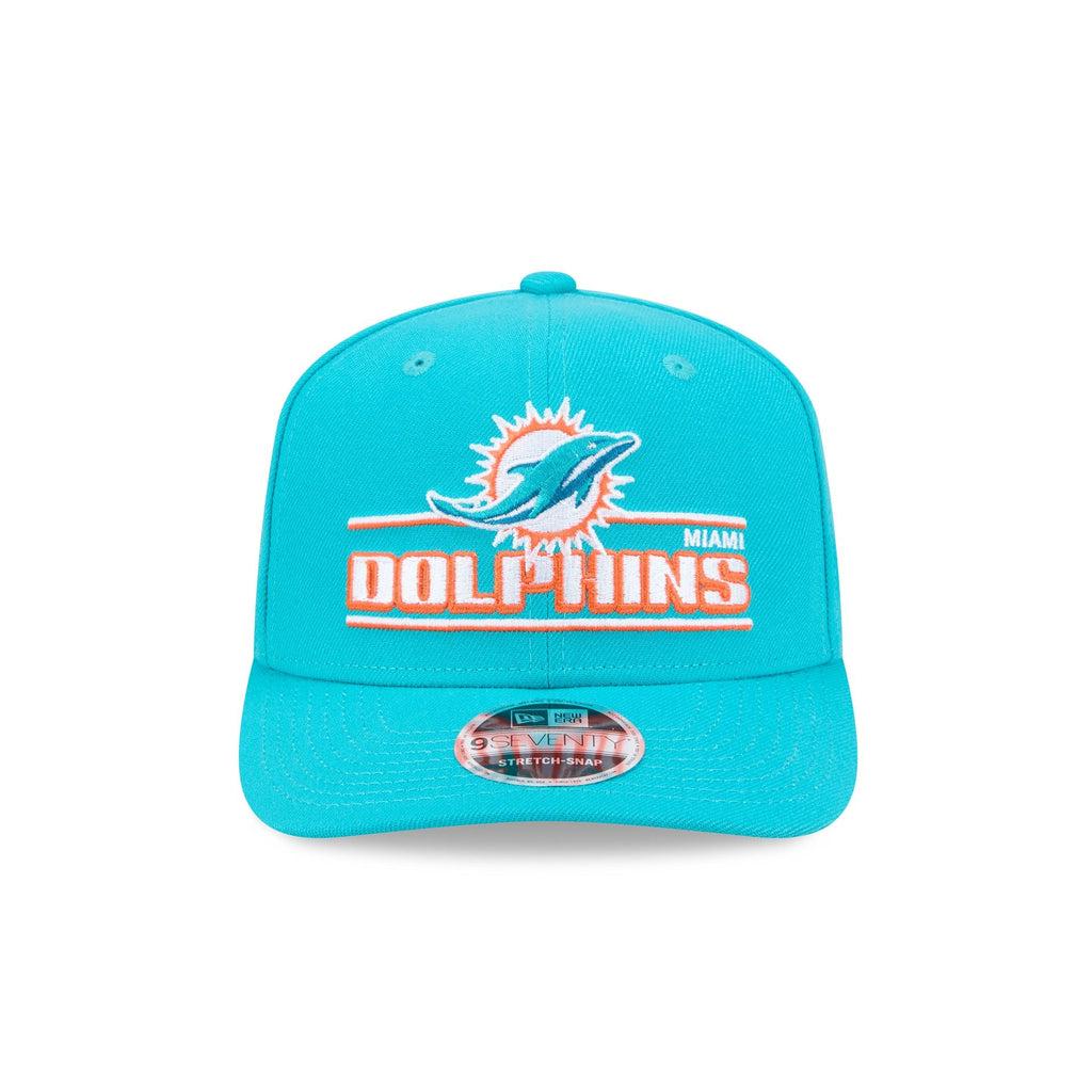 Miami Dolphins Stated 9SEVENTY Stretch-Snap Hat