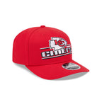 Kansas City Chiefs Stated 9SEVENTY Stretch-Snap Hat