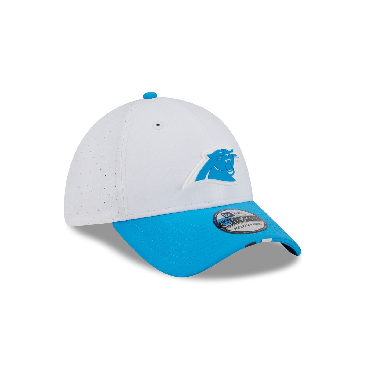Carolina Panthers 2025 Training 39THIRTY Stretch Fit Hat