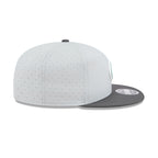 New York Jets 2025 Training Split Panel 9FIFTY Snapback Hat