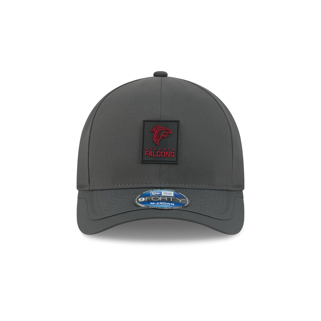 Atlanta Falcons 2025 Sideline Cold Weather Steel Clouds 9FORTY M-Crown Snapback Hat