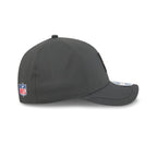 Atlanta Falcons 2025 Sideline Cold Weather Steel Clouds 9FORTY M-Crown Snapback Hat