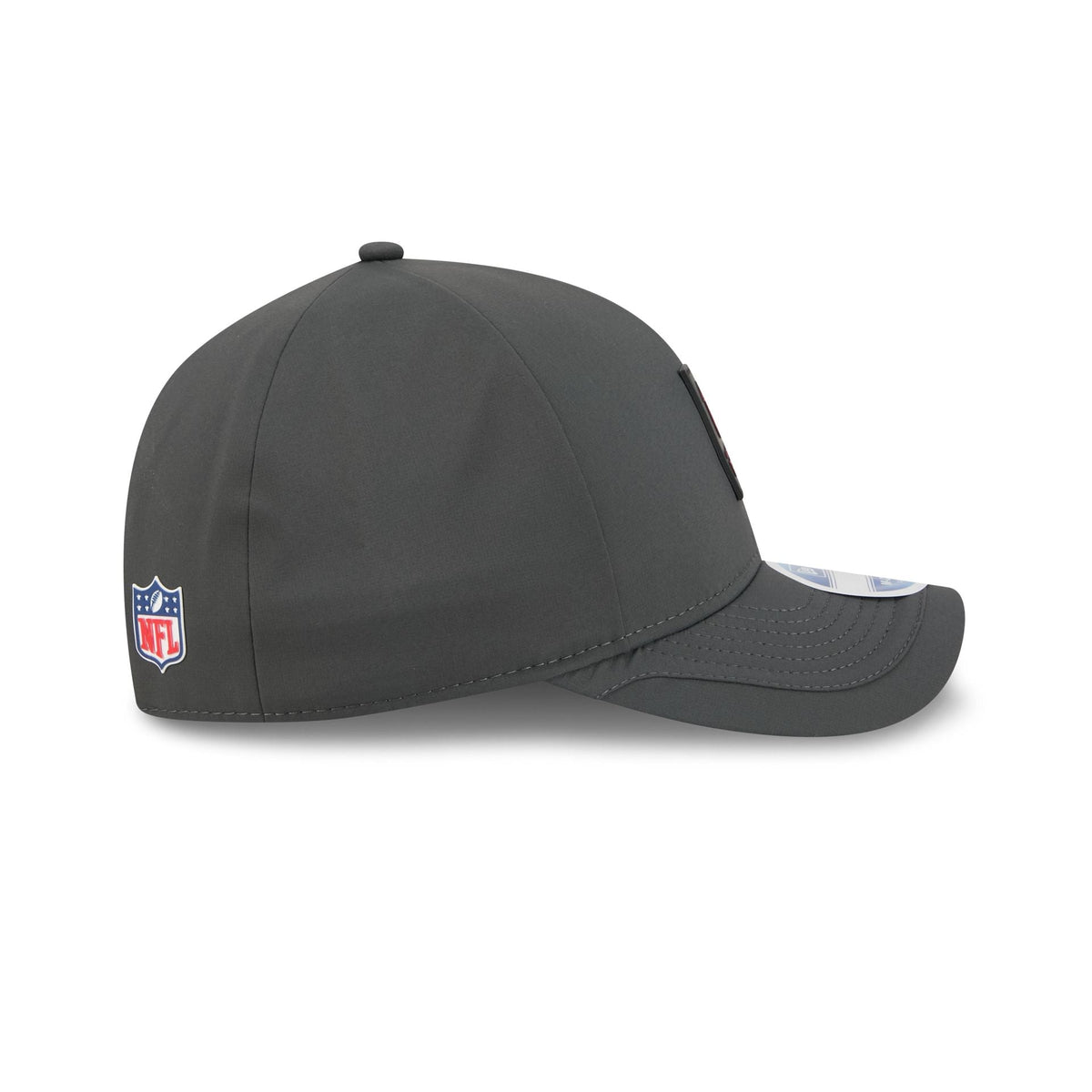 Atlanta Falcons 2025 Sideline Cold Weather Steel Clouds 9FORTY M-Crown Snapback Hat