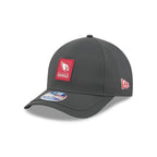 Arizona Cardinals 2025 Sideline Cold Weather Steel Clouds 9FORTY M-Crown Snapback Hat