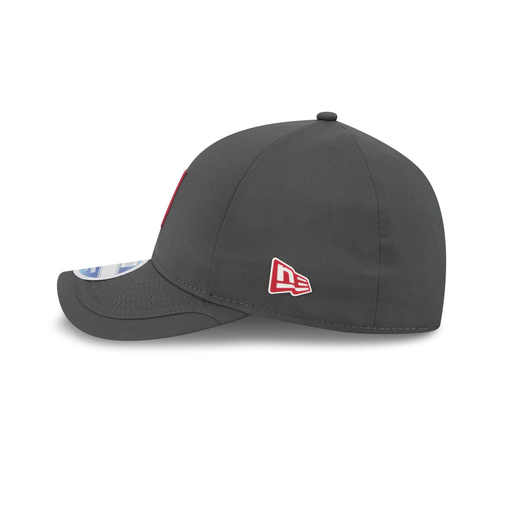 Arizona Cardinals 2025 Sideline Cold Weather Steel Clouds 9FORTY M-Crown Snapback Hat