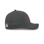 Arizona Cardinals 2025 Sideline Cold Weather Steel Clouds 9FORTY M-Crown Snapback Hat