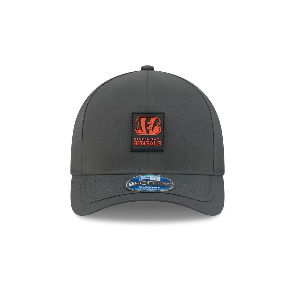 Cincinnati Bengals 2025 Sideline Cold Weather Steel Clouds 9FORTY M-Crown Snapback Hat