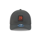 Cincinnati Bengals 2025 Sideline Cold Weather Steel Clouds 9FORTY M-Crown Snapback Hat