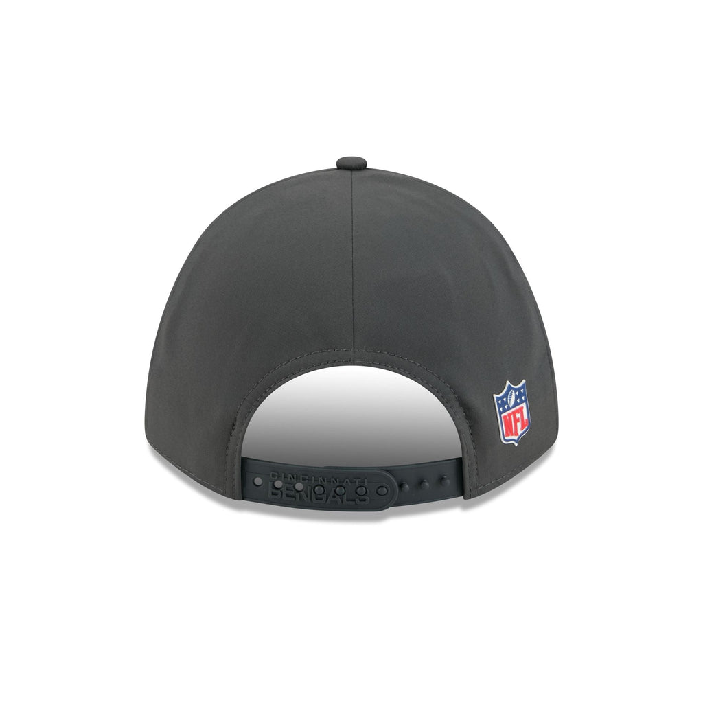 Cincinnati Bengals 2025 Sideline Cold Weather Steel Clouds 9FORTY M-Crown Snapback Hat