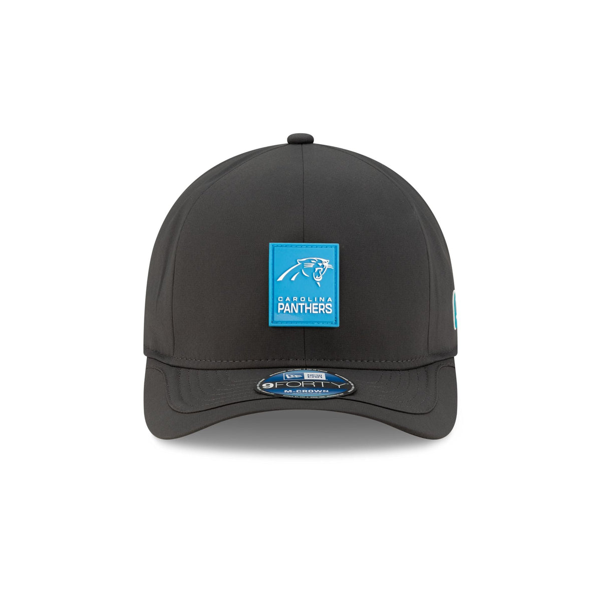 Carolina Panthers 2025 Sideline Cold Weather Steel Clouds 9FORTY M-Crown Snapback Hat