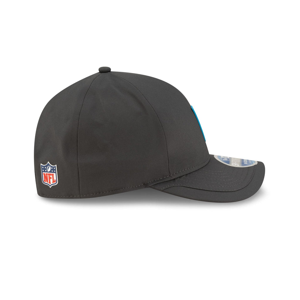 Carolina Panthers 2025 Sideline Cold Weather Steel Clouds 9FORTY M-Crown Snapback Hat