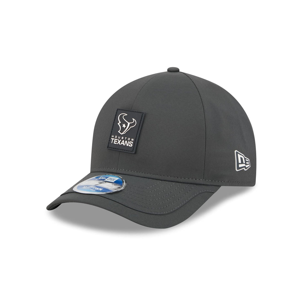 Houston Texans 2025 Sideline Cold Weather Steel Clouds 9FORTY M-Crown Snapback Hat