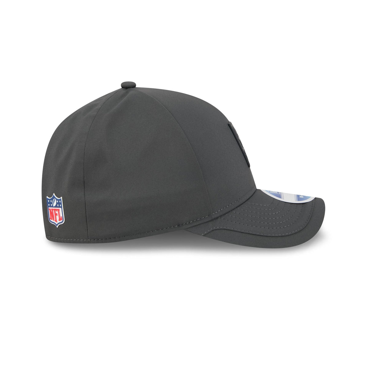 Houston Texans 2025 Sideline Cold Weather Steel Clouds 9FORTY M-Crown Snapback Hat