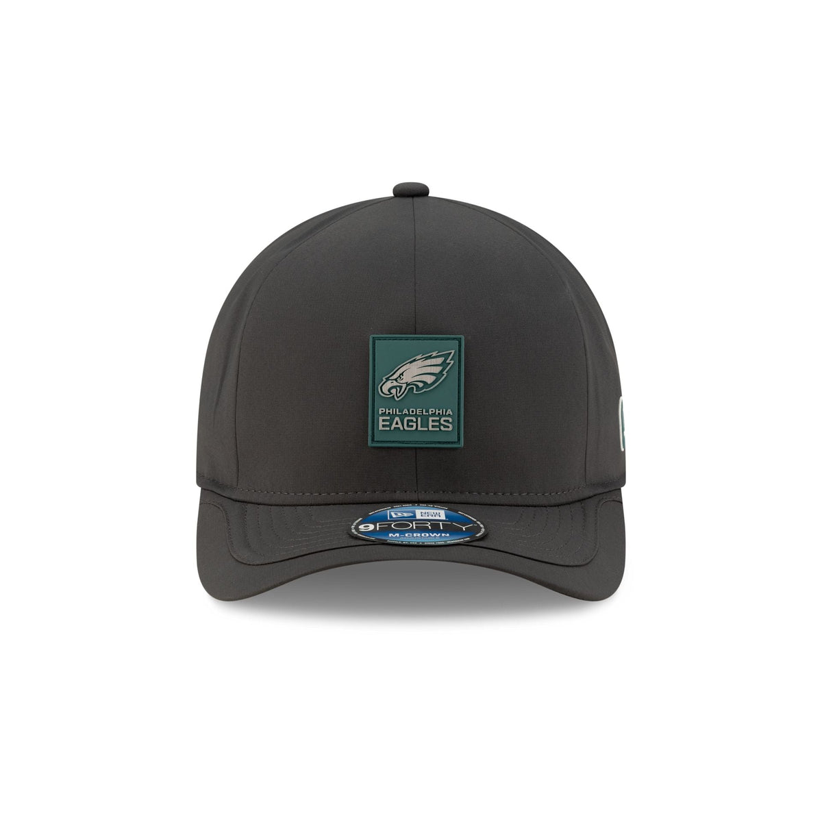 Philadelphia Eagles 2025 Sideline Cold Weather Steel Clouds 9FORTY M-Crown Snapback Hat