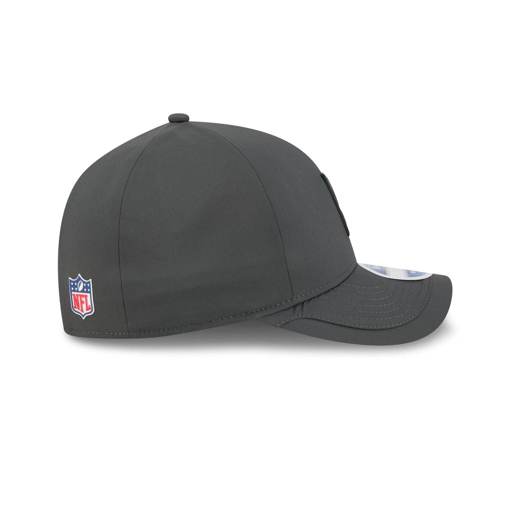 New Orleans Saints 2025 Sideline Cold Weather Steel Clouds 9FORTY M-Crown Snapback Hat