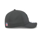 New Orleans Saints 2025 Sideline Cold Weather Steel Clouds 9FORTY M-Crown Snapback Hat