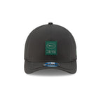 New York Jets 2025 Sideline Cold Weather Steel Clouds 9FORTY M-Crown Snapback Hat