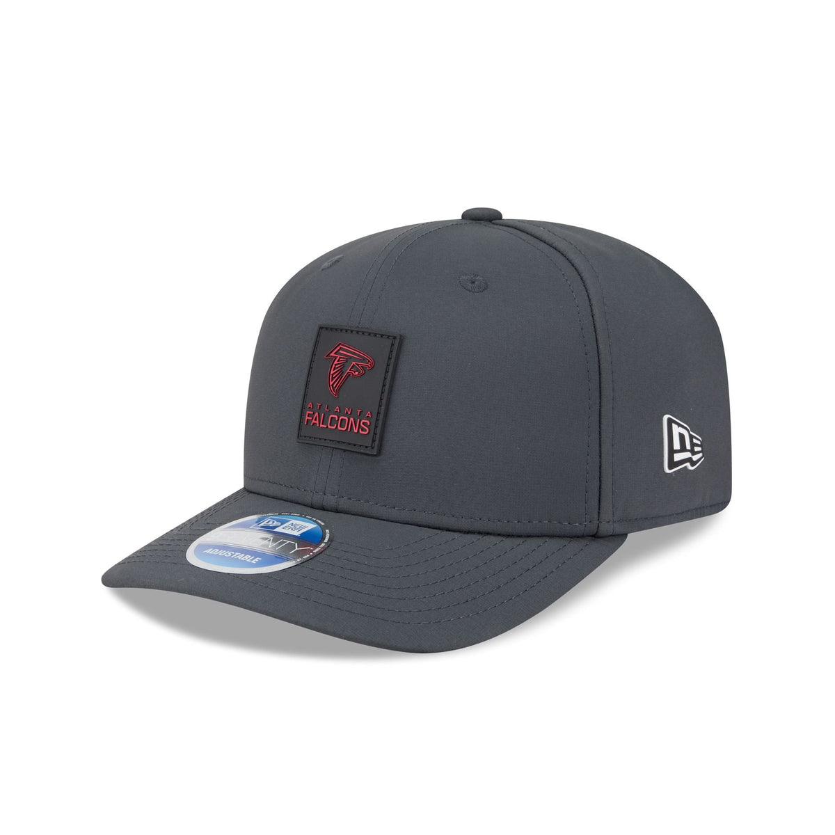 Atlanta Falcons 2025 Sideline Cold Weather Steel Clouds 9SEVENTY Stretch-Snap Hat
