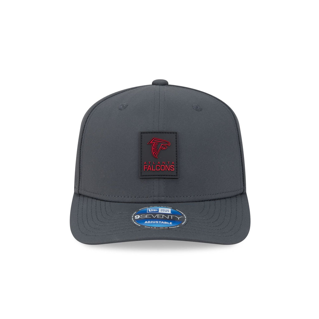 Atlanta Falcons 2025 Sideline Cold Weather Steel Clouds 9SEVENTY Stretch-Snap Hat