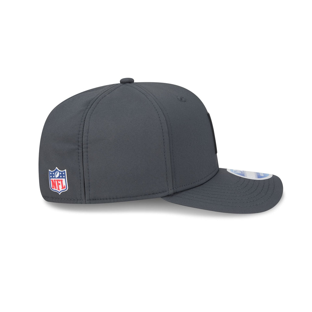 Atlanta Falcons 2025 Sideline Cold Weather Steel Clouds 9SEVENTY Stretch-Snap Hat