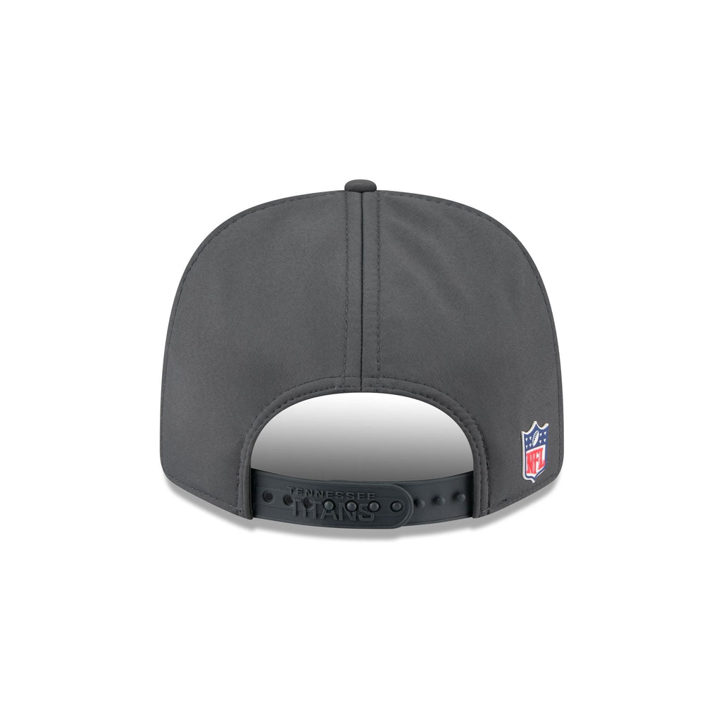 Tennessee Titans 2025 Sideline Cold Weather Steel Clouds 9SEVENTY Stretch-Snap Hat