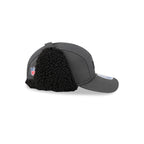 Cincinnati Bengals 2025 Sideline Cold Weather Steel Clouds Runner Dogear Adjustable Hat