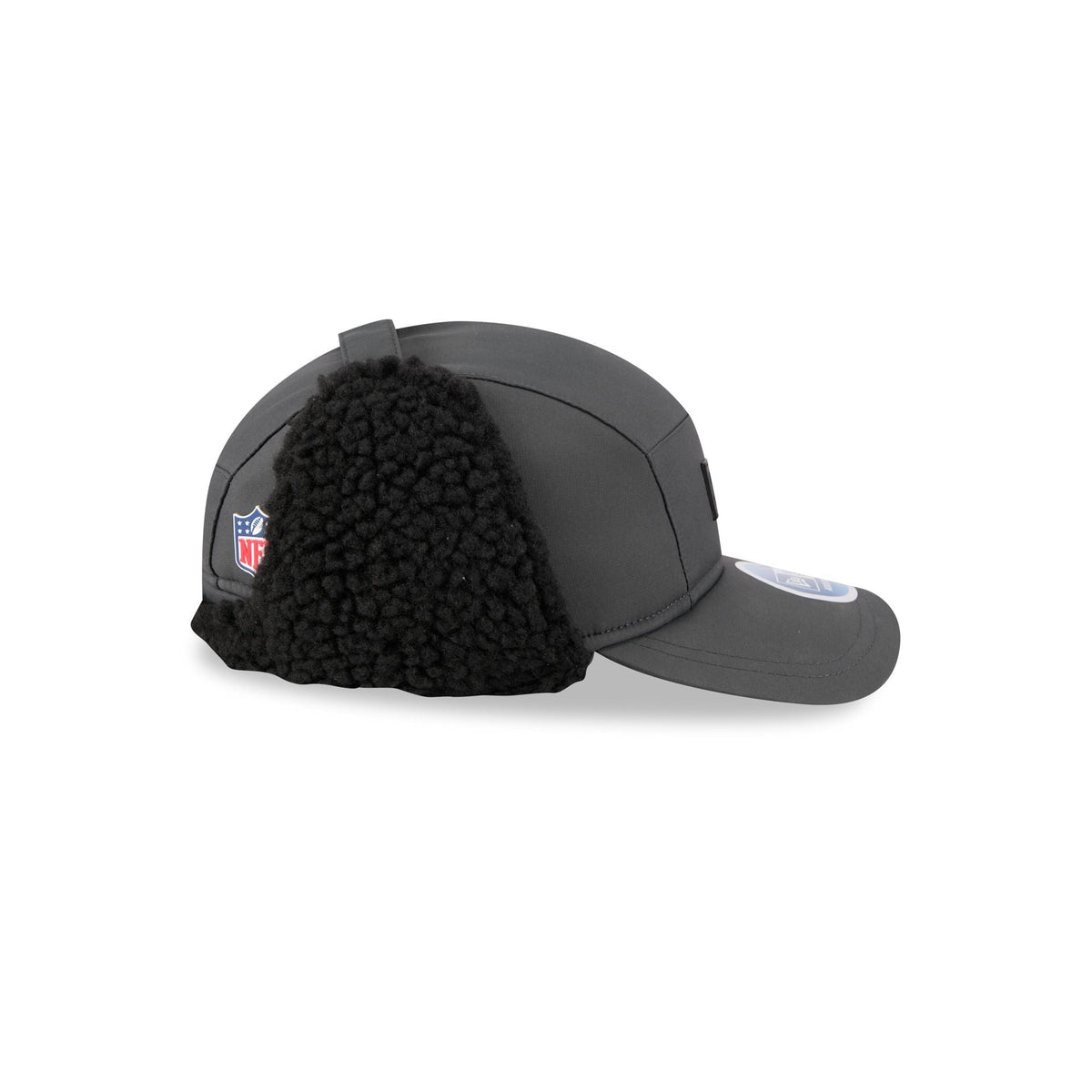 Cincinnati Bengals 2025 Sideline Cold Weather Steel Clouds Runner Dogear Adjustable Hat