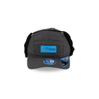 Carolina Panthers 2025 Sideline Cold Weather Steel Clouds Runner Dogear Adjustable Hat