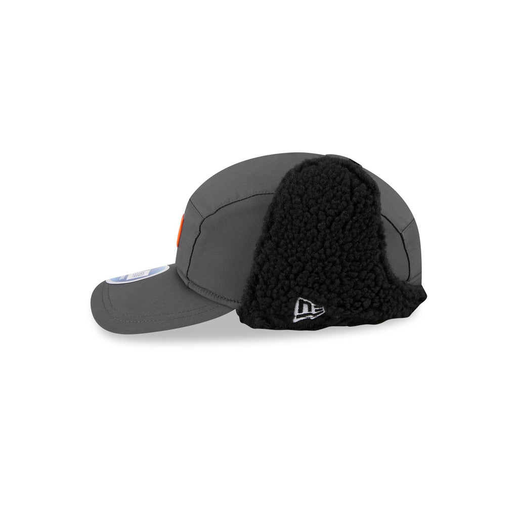 Denver Broncos 2025 Sideline Cold Weather Steel Clouds Runner Dogear Adjustable Hat
