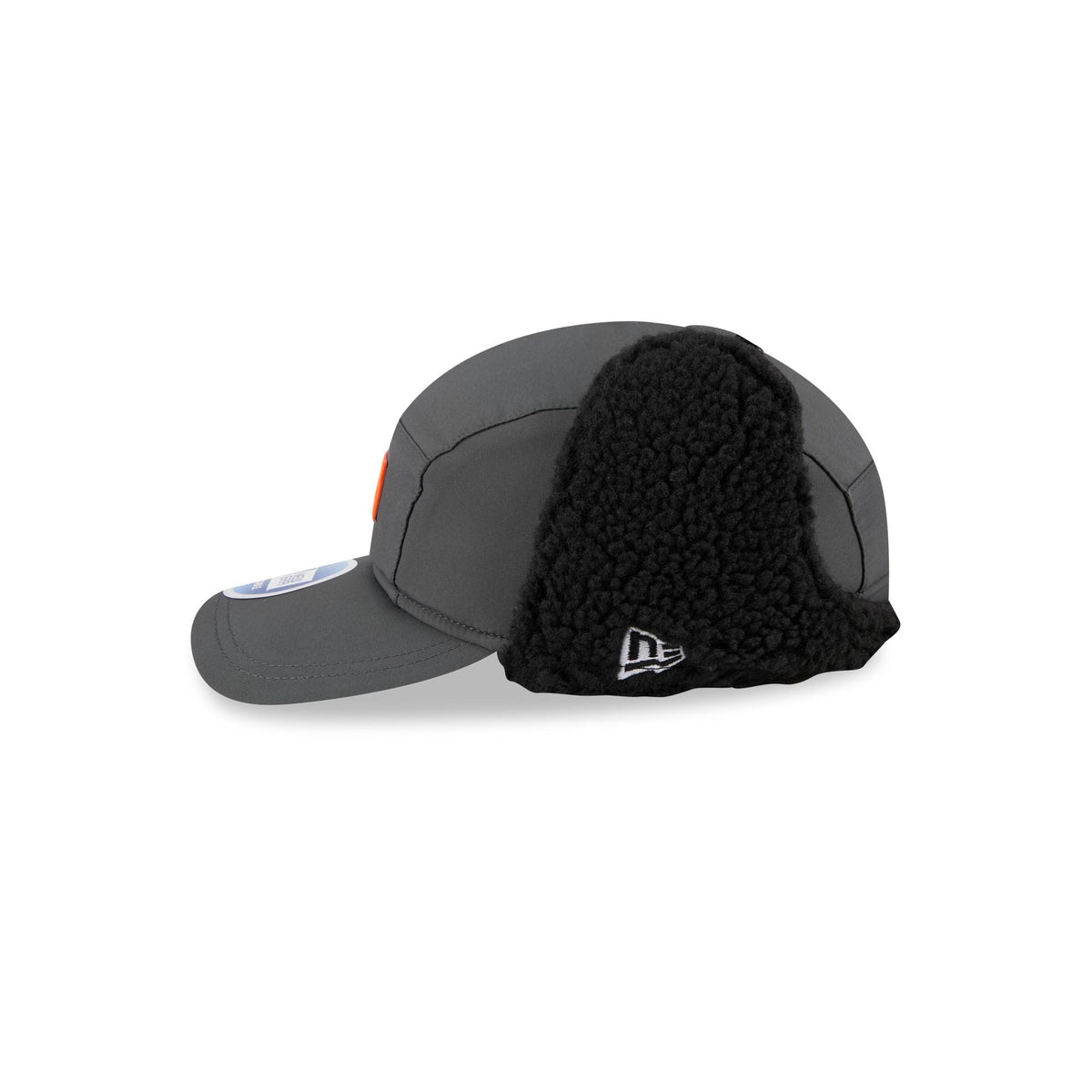 Denver Broncos 2025 Sideline Cold Weather Steel Clouds Runner Dogear Adjustable Hat