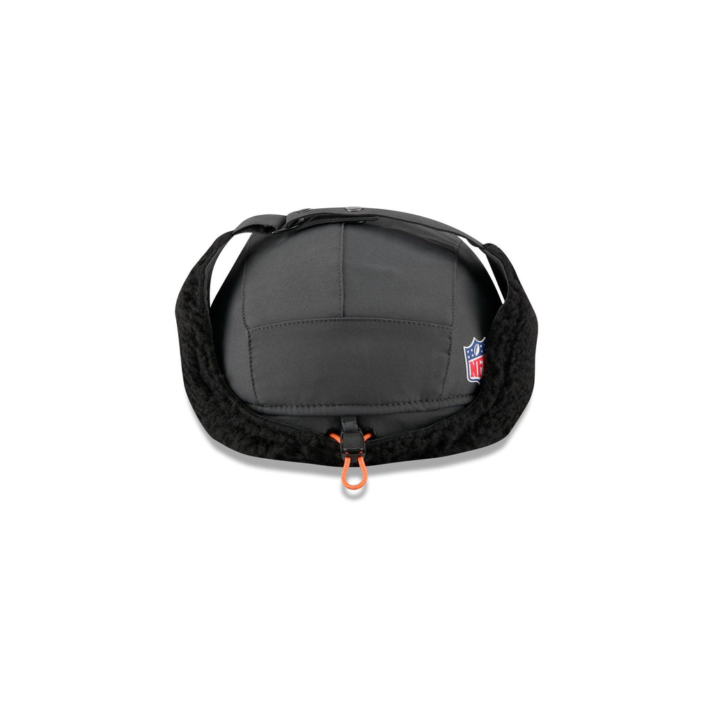 Denver Broncos 2025 Sideline Cold Weather Steel Clouds Runner Dogear Adjustable Hat
