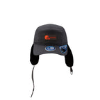 Cleveland Browns 2025 Sideline Cold Weather Steel Clouds Runner Dogear Adjustable Hat