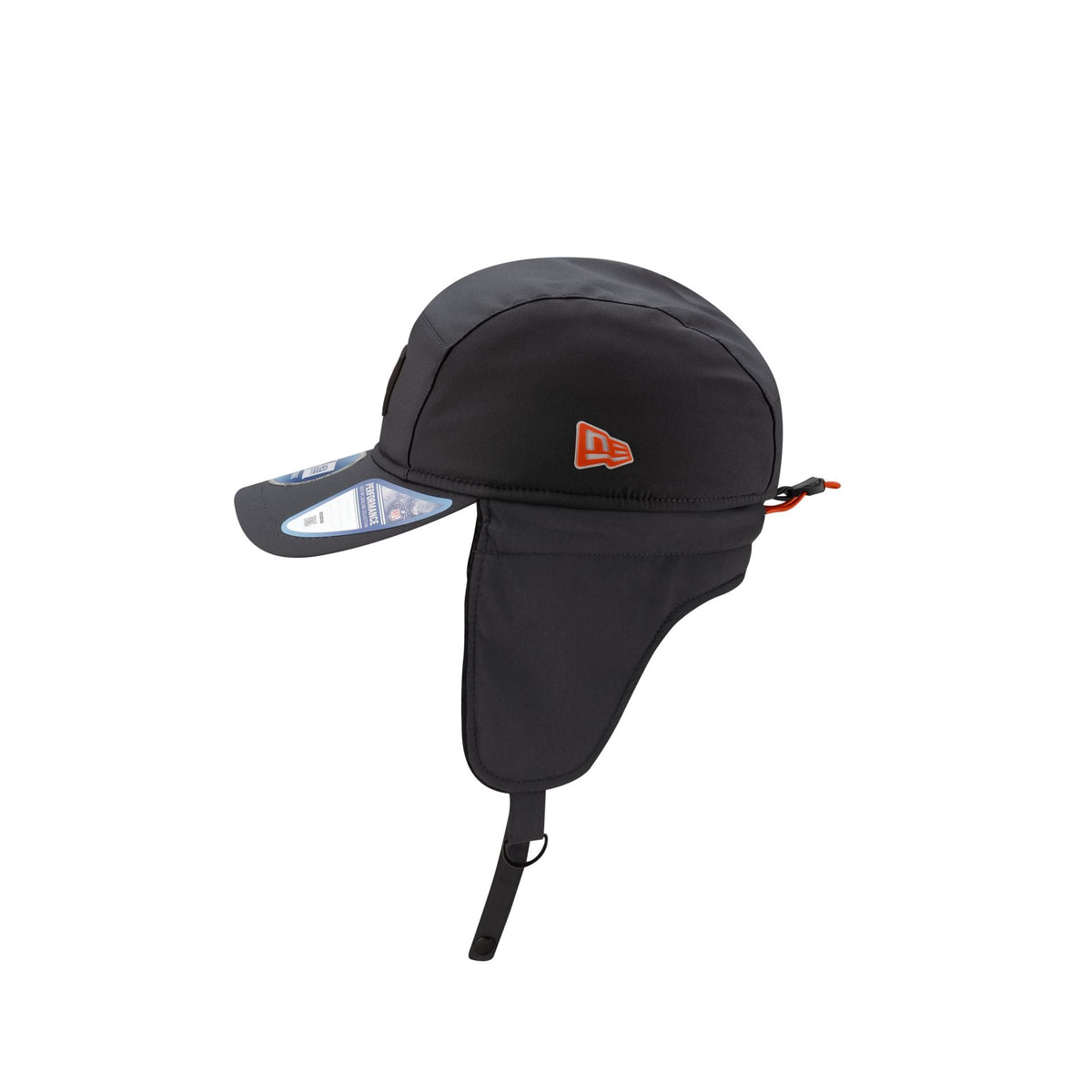 Cleveland Browns 2025 Sideline Cold Weather Steel Clouds Runner Dogear Adjustable Hat