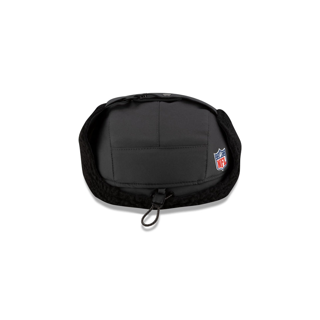 Cleveland Browns 2025 Sideline Cold Weather Steel Clouds Runner Dogear Adjustable Hat