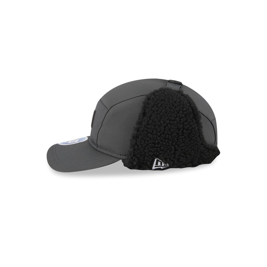 Cleveland Browns 2025 Sideline Cold Weather Steel Clouds Runner Dogear Adjustable Hat