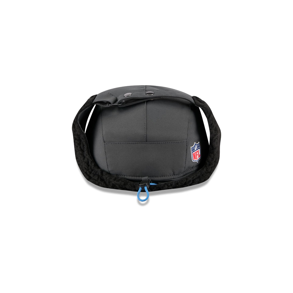 Los Angeles Chargers 2025 Sideline Cold Weather Steel Clouds Runner Dogear Adjustable Hat