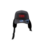 Kansas City Chiefs 2025 Sideline Cold Weather Steel Clouds Runner Dogear Adjustable Hat