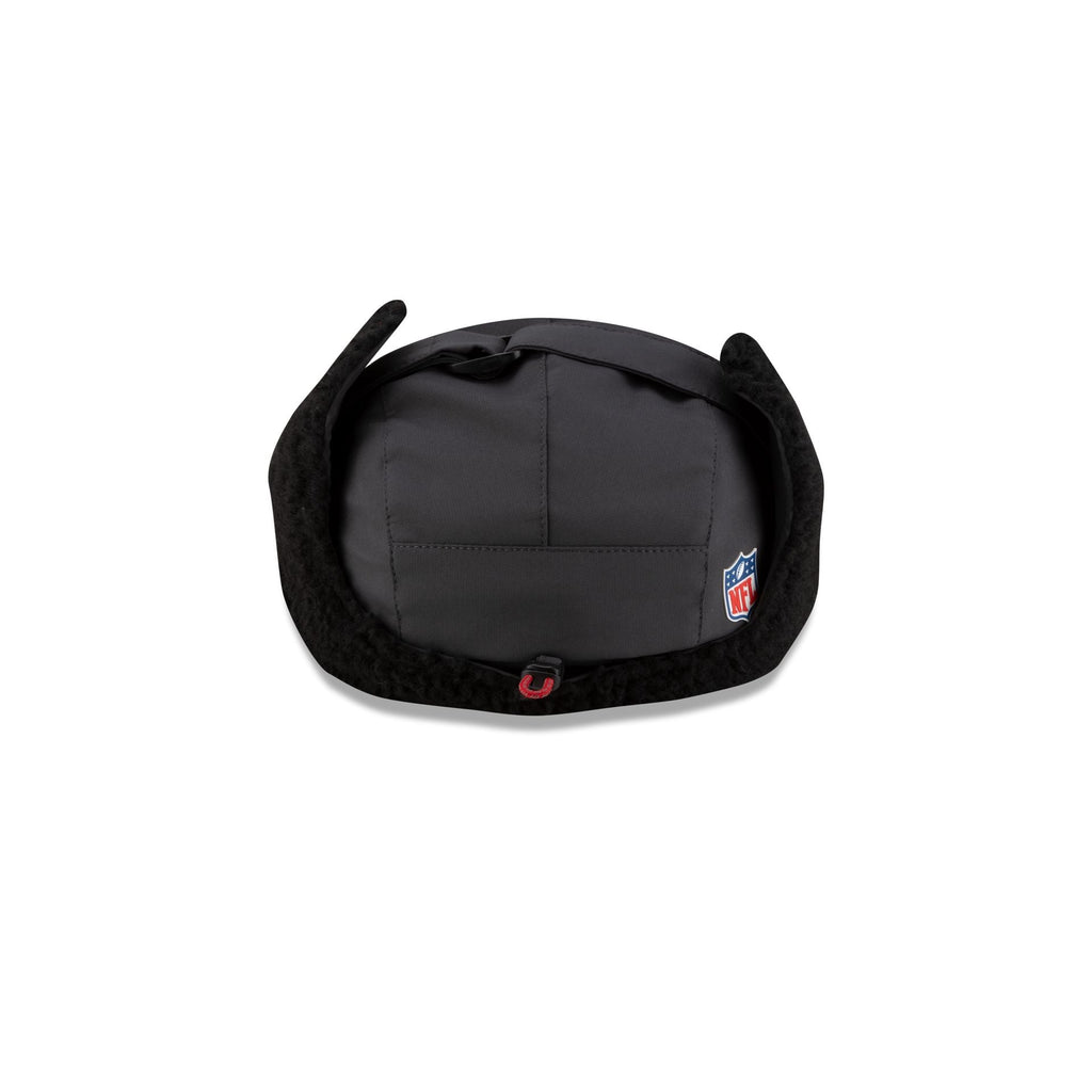 Kansas City Chiefs 2025 Sideline Cold Weather Steel Clouds Runner Dogear Adjustable Hat